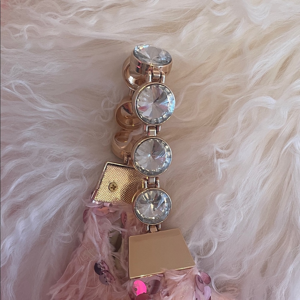 πβ¨ URBAN OUTFITERS Y2K Sequin Mini Pink Bag - Picture 6 of 8